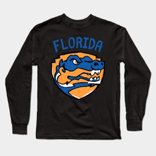 Florida Football Games Soccer Player Florida State Summer Camp Long Sleeve T-Shirt